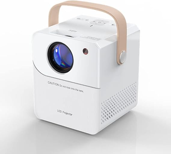 Portable Projector WiFi & Bluetooth Outdoor Home Theater Movie Projector, with 150 inch display