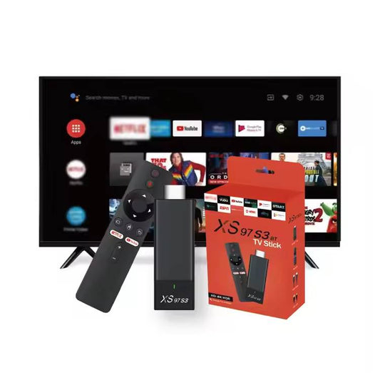 New xs97 s3 bt Tv Fire Stick 4k Ultra Hd Firestick Media Player Android 10 Tv Stick 2G 8G